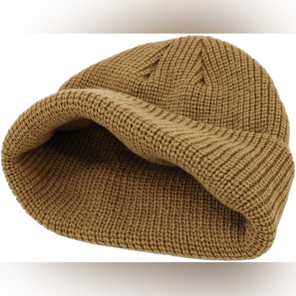 Fisherman men khaki beanie - Picture 4 of 7